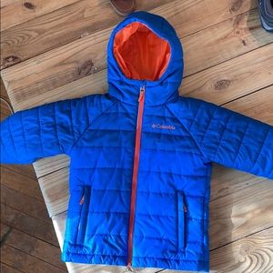 Blue Columbia winter coat